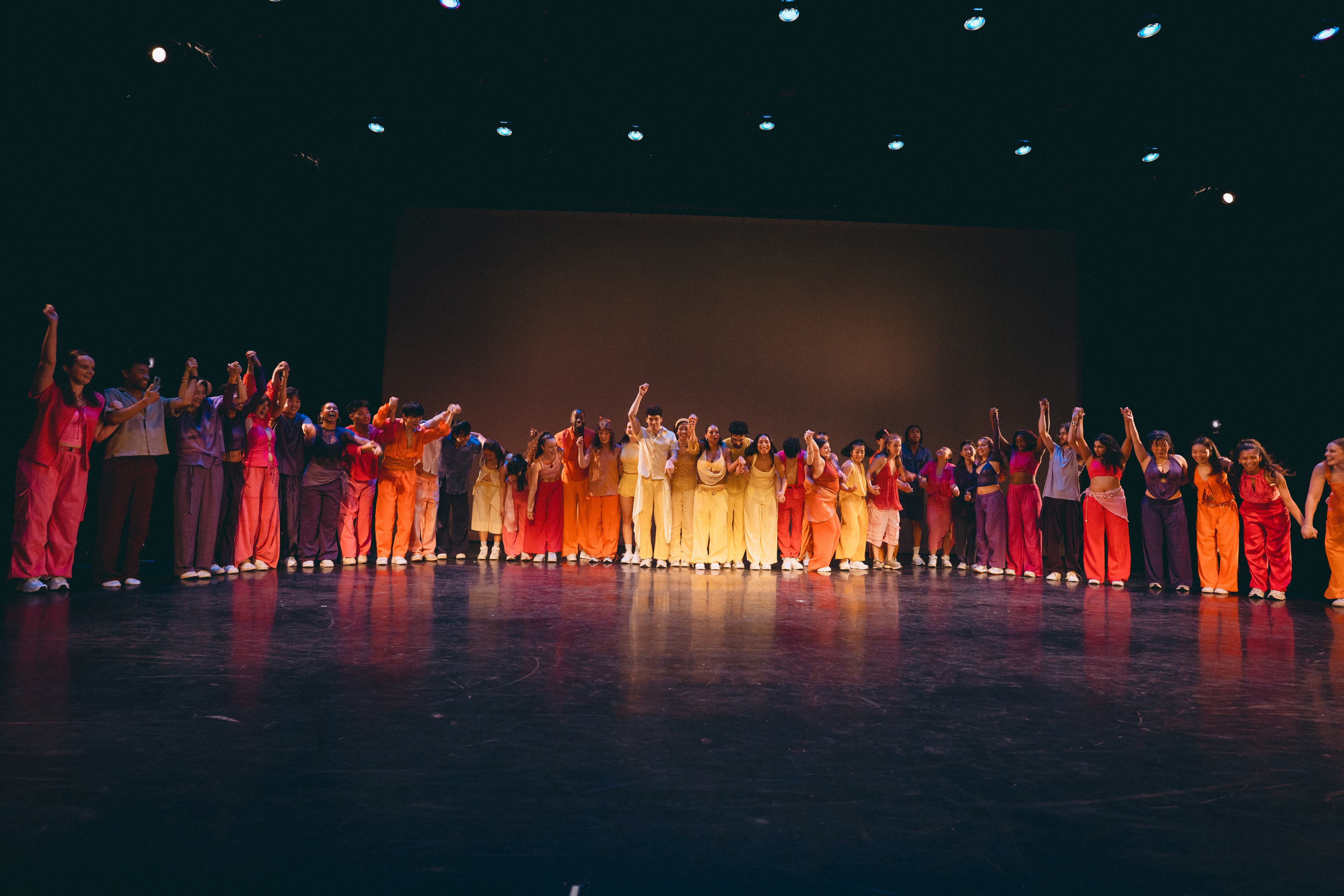 Curtain call from "Love, Your Neighbors".